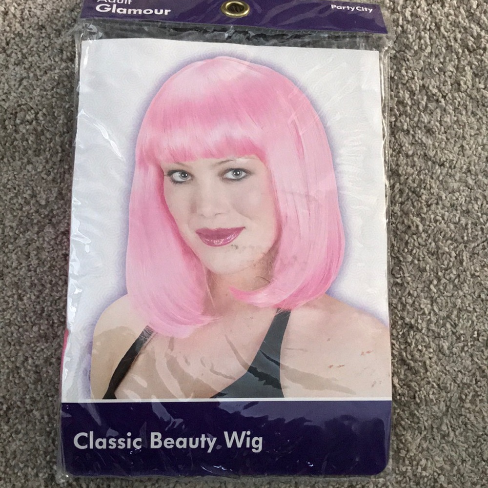 Pink Glamour Wig